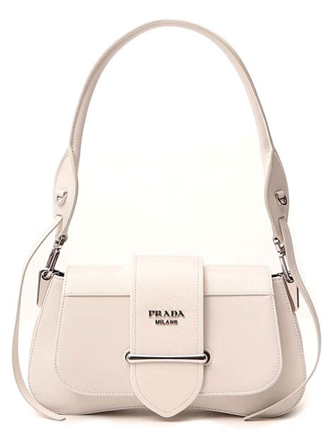 prada white sidonie bag|White Prada Sidonie mini.